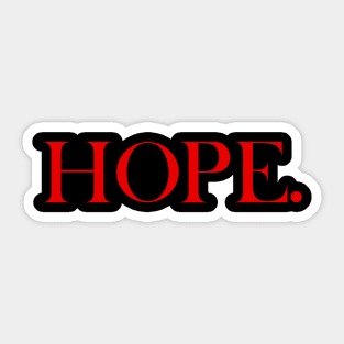 HOPE Sticker